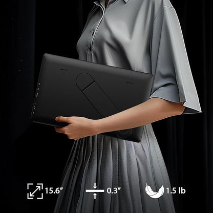 QQH Portable Monitor, 15.6" Portable Travel Monitor - Image 5