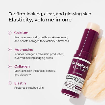Dr.Melaxin Cemenrete Calcium Multi Balm 9g Korean Skin Care All In One Calcium - Image 5