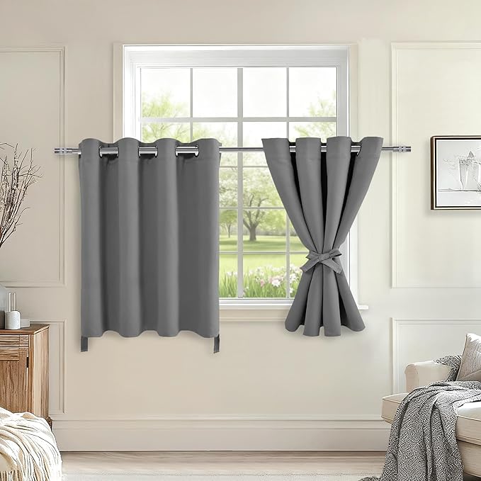 Hiasan RV Blackout Curtains for Bedroom, 52 x 36 Inches Long - Image 2