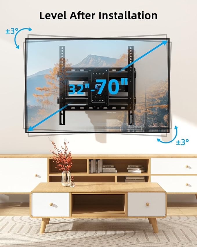 HOME VISION TV Wall Mount for 32-70 Inch TV - Image 4