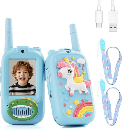 Video Walkie Talkies for Kids – Kids Walkie Talkies 2 Pack by FHskFH