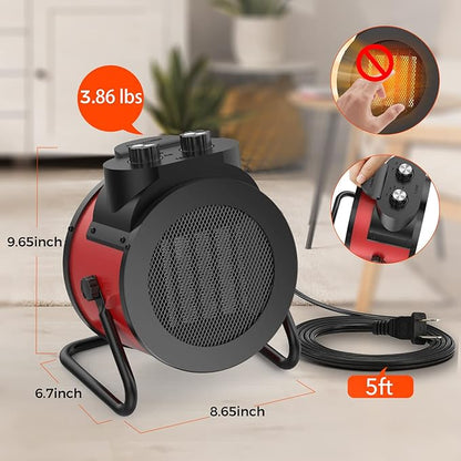 1500W Electric Space Heater - Image 4