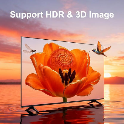 8K 5 in to 1 Out HDMI Switcher，5 Way HDMI Converter & Infrared Remote Control - Image 7