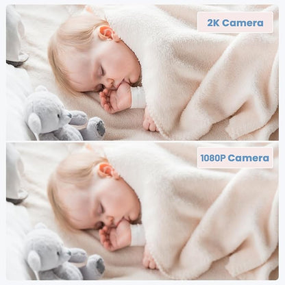 ieGeek Baby Monitor with 2K HD Resolution, Pan-Tilt-Zoom Video Baby Monitor - Image 6