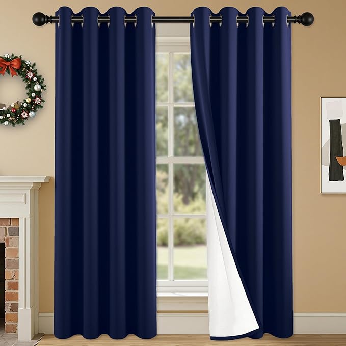 100% Blackout Curtains 84 Inch Length by Unknown