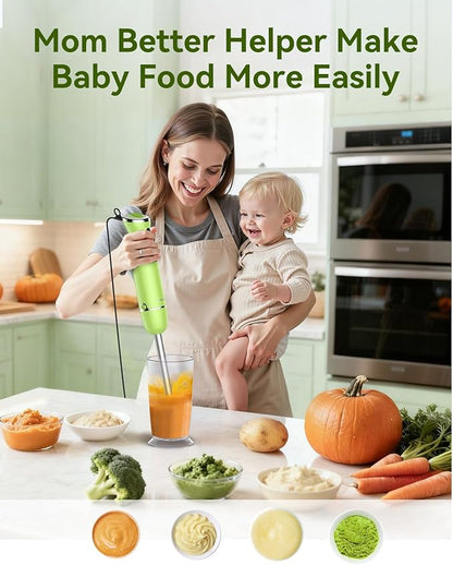Immersion Blender Handheld 5 in 1 Hand Blender, 1000W Hand Mixer Stick - Image 6