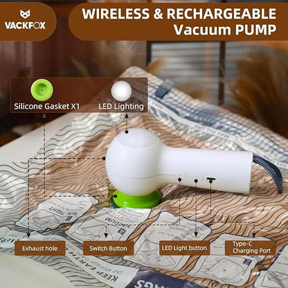 VACKFOX Travel Vacuum Storage Bags - Image 8