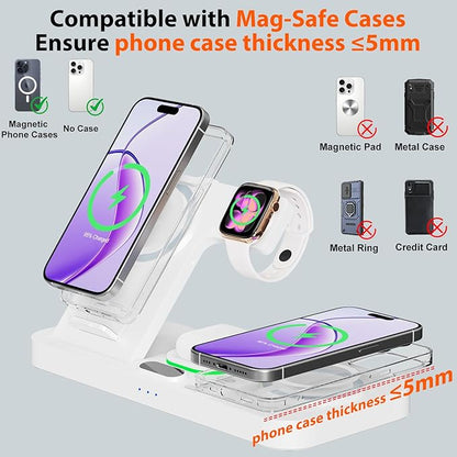 Dual Phone Magnetic Wireless Charging Station - Image 6