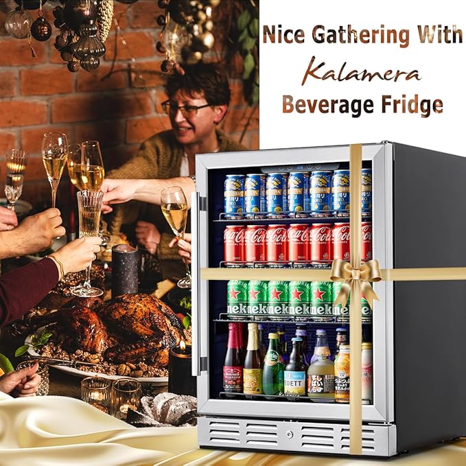 Kalamera 24 inch Beverage Refrigerator - Image 7