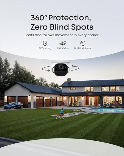 eufy Security SoloCam E42 4-Cam Kit, 4K Security Camera Wireless Outdoor - Image 3