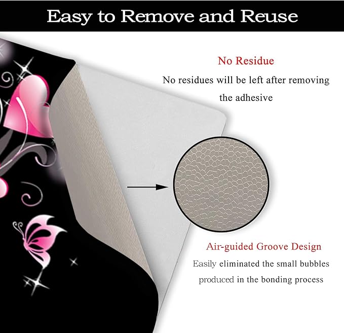Laptop Skin Sticker Decal, Decorative Waterproof Removable - Image 4