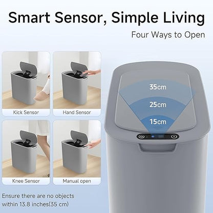TIPGO Automatic Motion Sensor Bathroom Trash Can - Image 4
