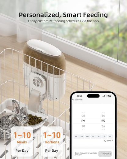Hanging Automatic Rabbit Feeder - Image 2