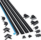 D-Line 13.12ft Cord Hider Kit, Patented Cable Cover, Hide Wires on Wall by D-LineUSAinc