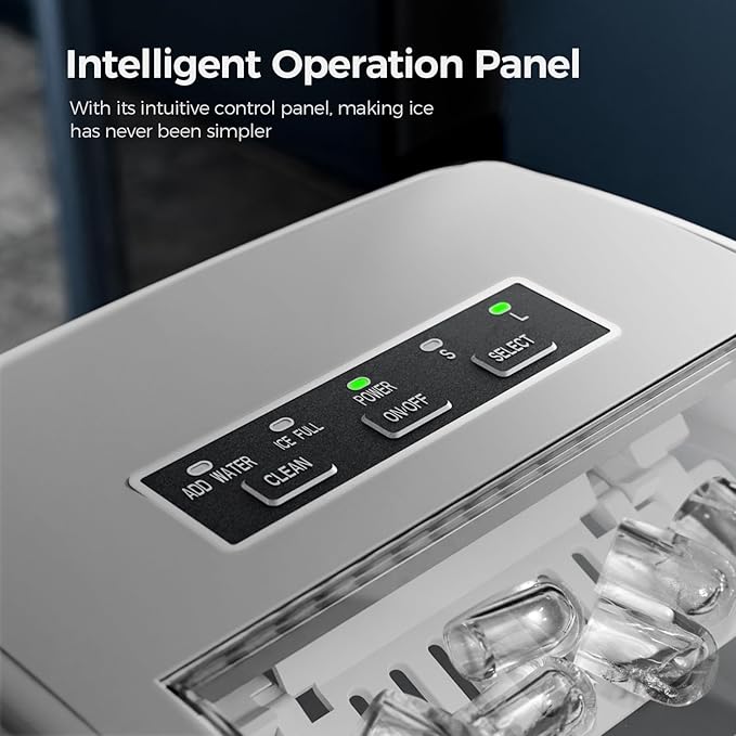 Ice Makers Countertop, 9 Cubes in 6 Mins, Portable Ice Maker Machine - Image 3