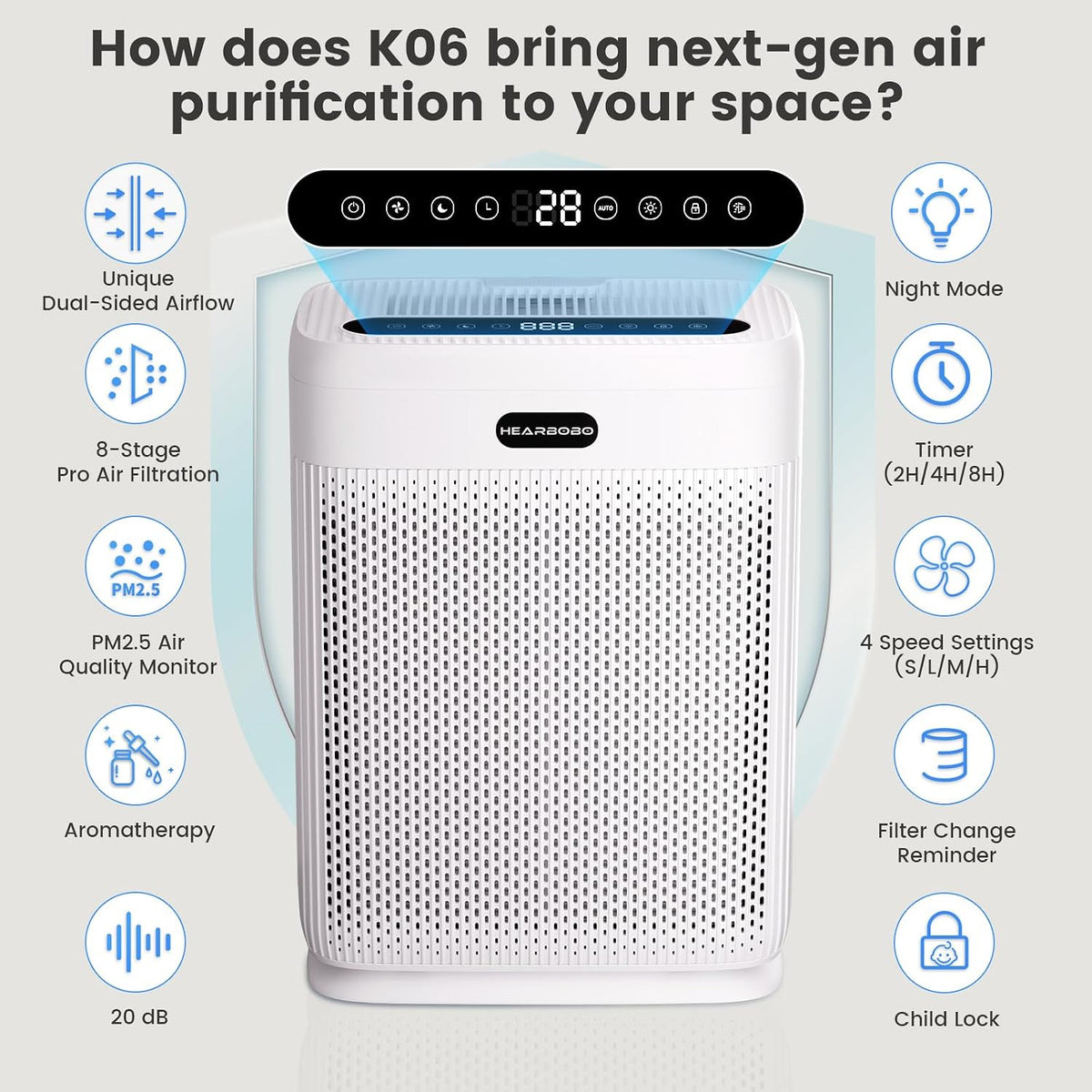 air purifiers for home large room up to, package contents
