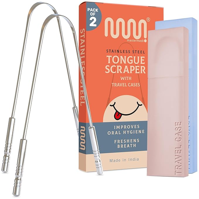 MasterMedi Tongue Scraper for Adults by MasterMedi