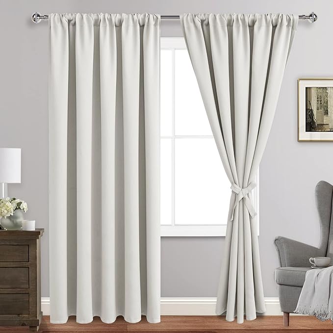 JIUZHEN Blackout Curtains for Bedroom by JIUZHEN