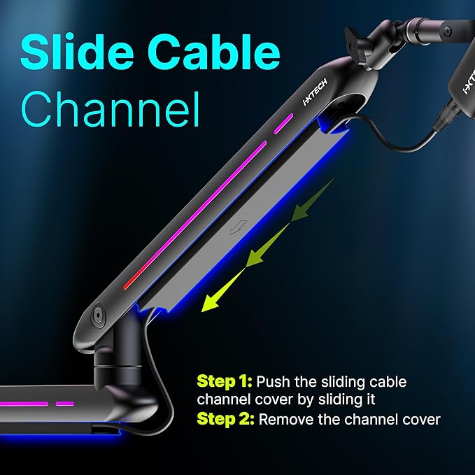 IXTECH RGB Low Profile Boom Arm - Image 4