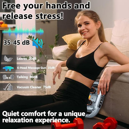 6 Head Massage Gun Deep Tissue - Image 3