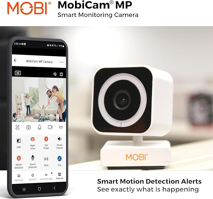 MobiCam MP 1080p Wi-Fi Smart Home Security - Image 4
