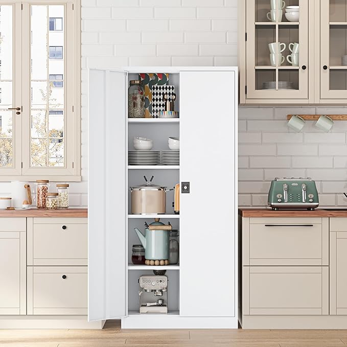 Metal Storage Cabinet-72” Tall Steel File Cabinets - Image 8