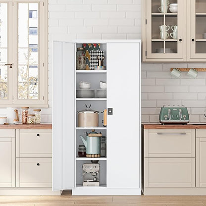 Metal Storage Cabinet-72” Tall Steel File Cabinets - Image 8