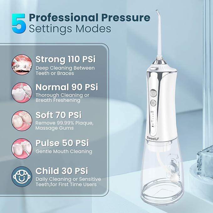 SweetLF Water Dental Flosser Pick - Image 2