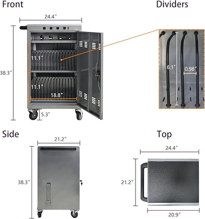 Thetilsy 35 Device Mobile Charging Station - Image 6