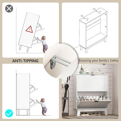 Shoe Cabinet Storage for Entryway - Image 6