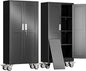 61" H Metal Garage Storage Cabinet, Rolling Tool Cabinet by erosoei
