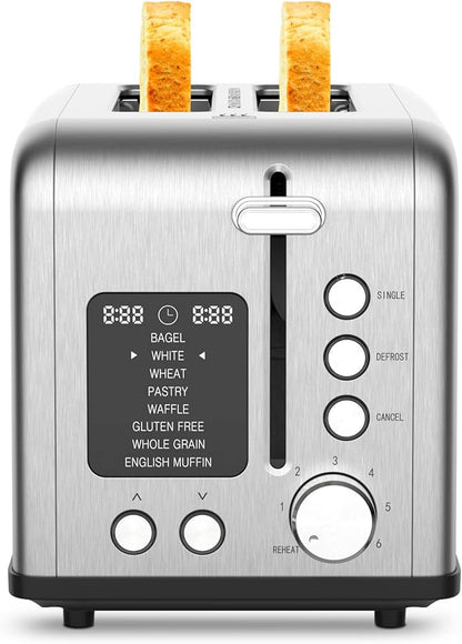2-Slice Bagel Toaster Stainless Steel by Unknown