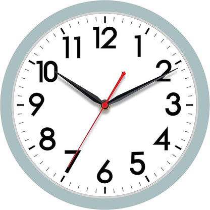 AKCISOT Wall Clock, Modern Small Wall Clocks Battery Operated 12 Inch, Silent by Akcisot