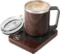 Coffee Mug Warmer & Mug Set for Desk, Smart Coffee Cup Warmer by MakeYourLifeEasier