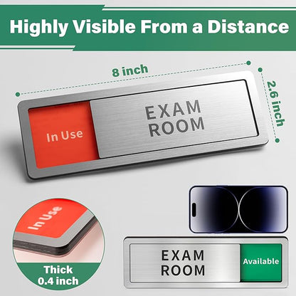 Exam Room Door Sign, Do Not Disturb- In Use/Available Slider Signs - Image 2