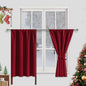 JIUZHEN Short Blackout Curtains by JIUZHEN