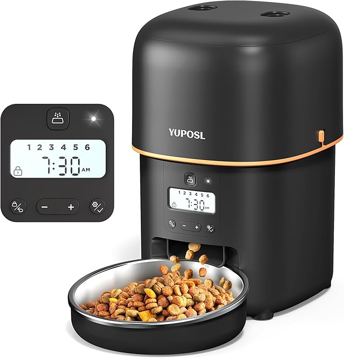Automatic Cat Feeder - 2L Cat Food Dispenser by Yuposl