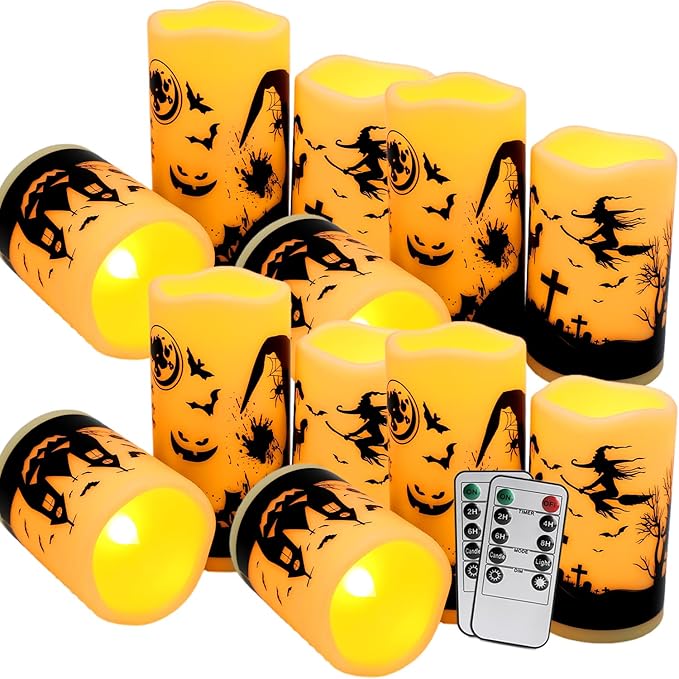 12-Pack Waterproof -Flameless Led Candles，Remote Control and Timer Functions - Image 5