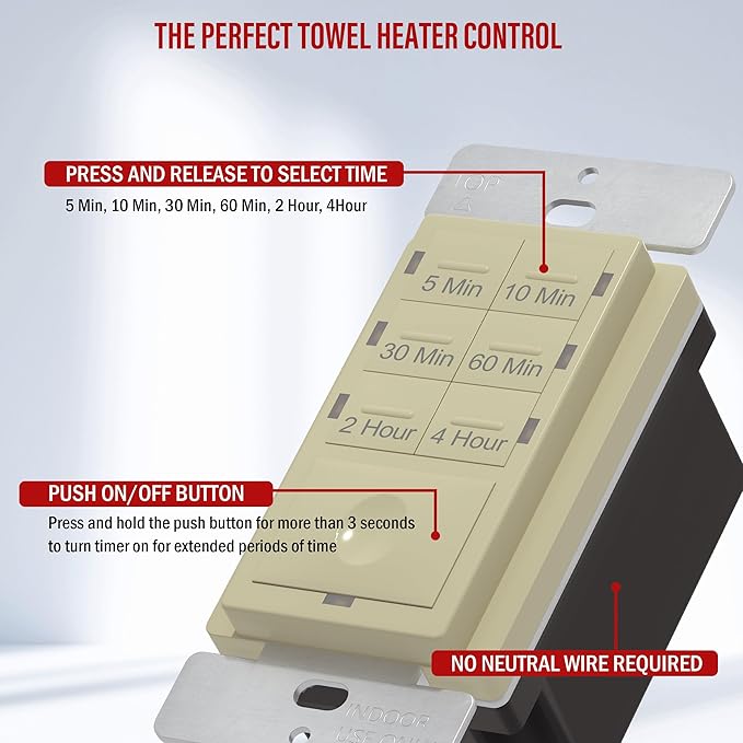 ENERLITES Countdown Timer Switch - Image 2