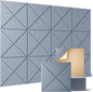 Sonicism 12 Pack X-Lined Acoustic Panels by Sonicism