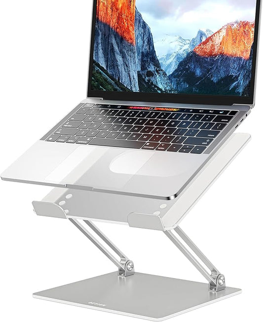 BESIGN LS10 Aluminum Laptop Stand, Ergonomic Adjustable Notebook Tablet Stand by BESIGN