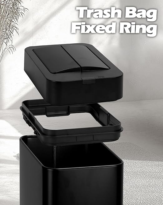 ELPHECO Bathroom Trash Can - Image 8