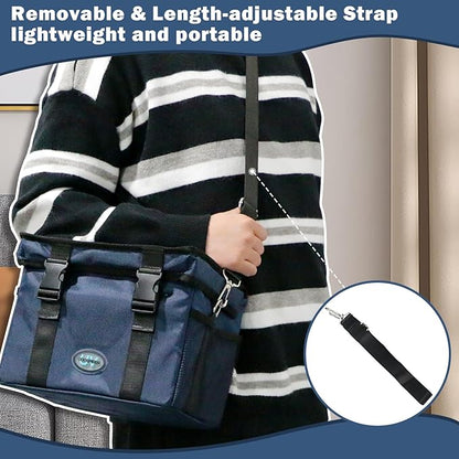 UVC Sanitizer Ozone Box with Timer, Foldable Large Cleaner UV Bag w/strap and - Image 6