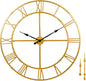 Ohweog Large Wall Clock for Living Room Decor – 48 inch Silent Non-Ticking by WallClockDecor