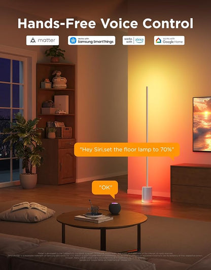 Govee Floor Lamp 2, Warm Cool White LED, Compatible - Image 4