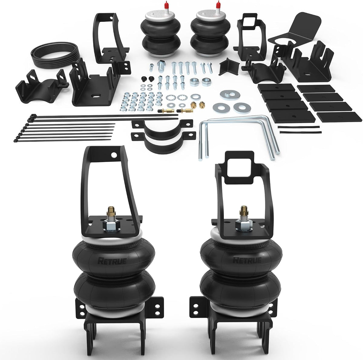 retrue rear air bags suspension kit for 2011-2016, main product view