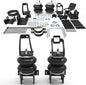 retrue rear air bags suspension kit for 2011-2016, main product view