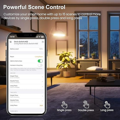 Onvis Smart Button, 5-Keys Smart Switch, Scene Controller, Compatible - Image 7