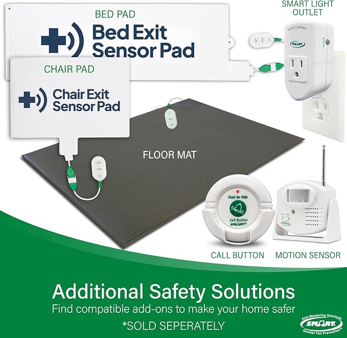 Smart Caregiver Wireless Bed Pad Alarm System - Image 6