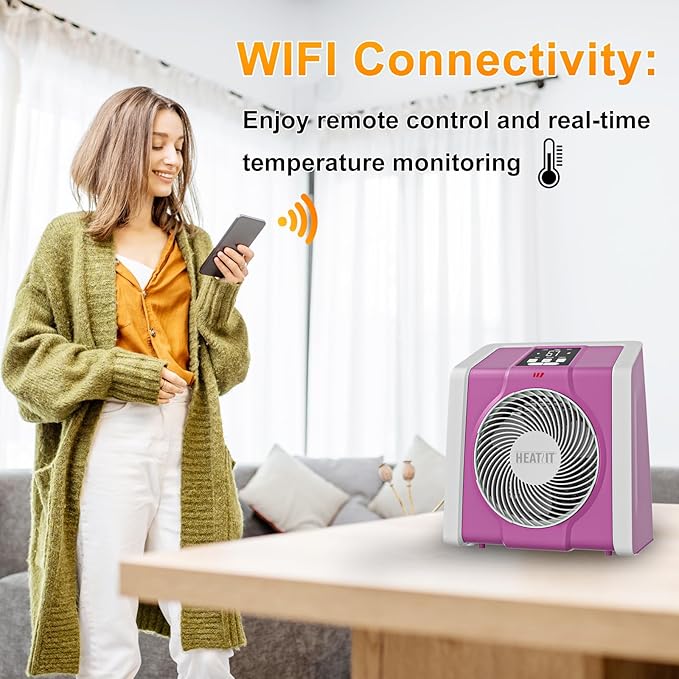 HEATIT Space Heater with Remote - Image 5